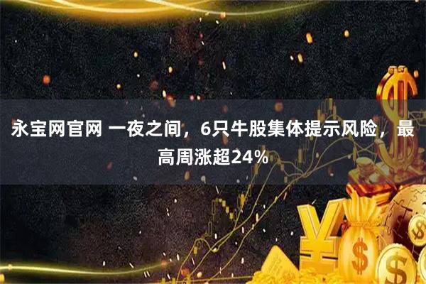 永宝网官网 一夜之间，6只牛股集体提示风险，最高周涨超24%